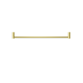 NEW MECCA SINGLE TOWEL RAIL 600/800MM BRUSHED GOLD