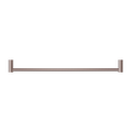 NEW MECCA SINGLE TOWEL RAIL 600/800MM BRUSHED BRONZE