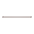 NEW MECCA DOUBLE TOWEL RAIL 600/800MM BRUSHED BRONZE