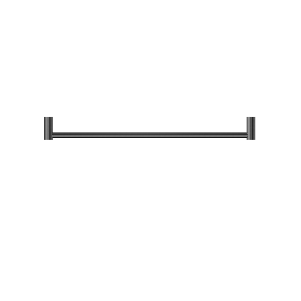 NEW MECCA SINGLE TOWEL RAIL 600/800MM GUN METAL