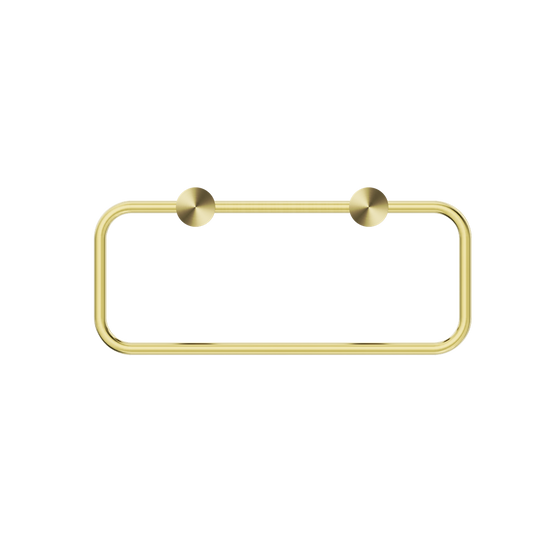 NEW MECCA TOWEL RING BRUSHED GOLD