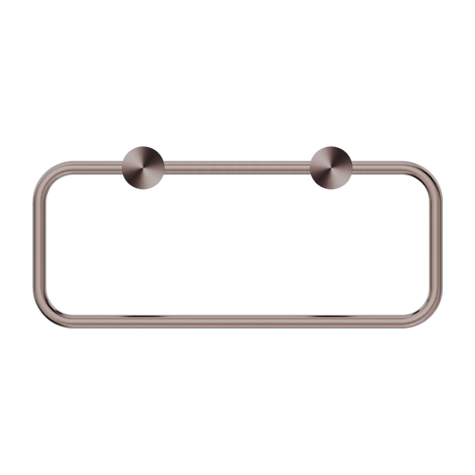 NEW MECCA TOWEL RING BRUSHED BRONZE