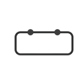 NEW MECCA TOWEL RING MATTE BLACK