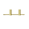NEW MECCA HAND TOWEL RAIL BRUSHED GOLD