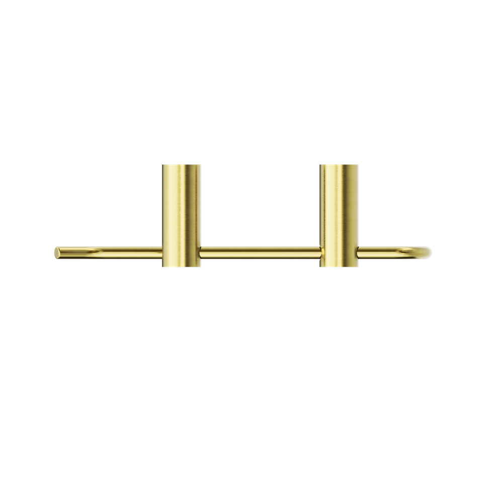 NEW MECCA HAND TOWEL RAIL BRUSHED GOLD