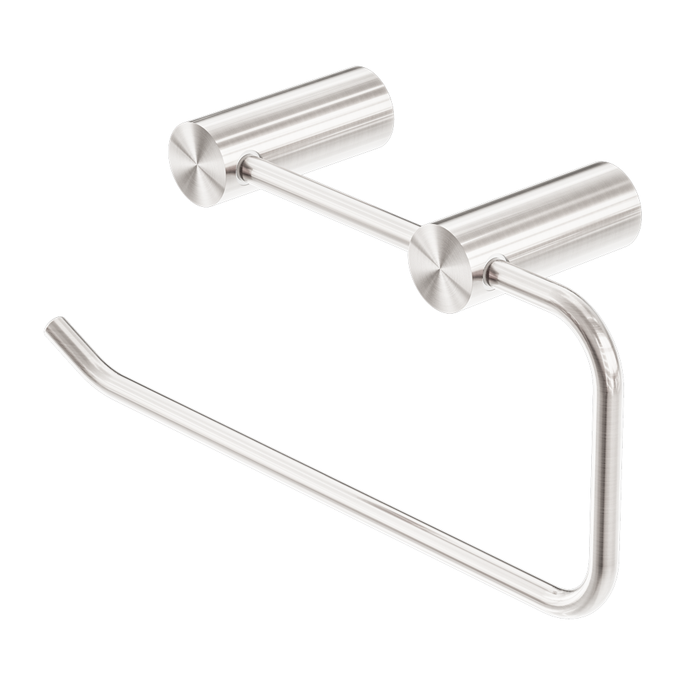 NEW MECCA HAND TOWEL RAIL BRUSHED NICKEL