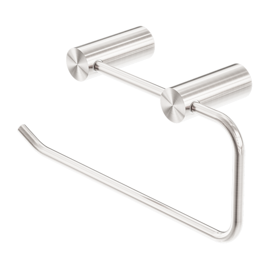 NEW MECCA HAND TOWEL RAIL BRUSHED NICKEL