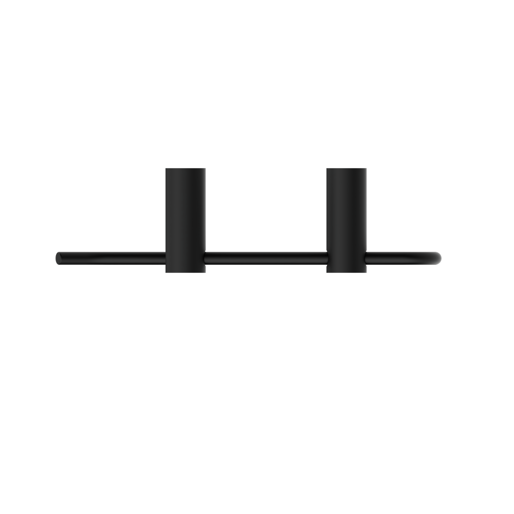 NEW MECCA HAND TOWEL RAIL MATTE BLACK
