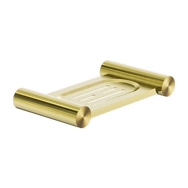New Mecca Soap Dish Holder Brushed Gold — Gold & Brass, Soap Dishes & Dispensers