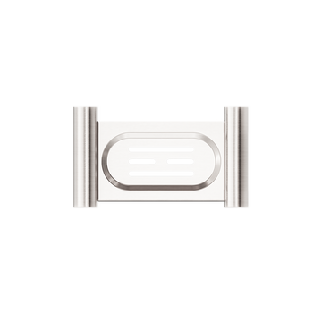 New Mecca Soap Dish Holder Brushed Nickel — Soap Dishes & Dispensers