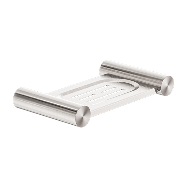 New Mecca Soap Dish Holder Brushed Nickel — Soap Dishes & Dispensers