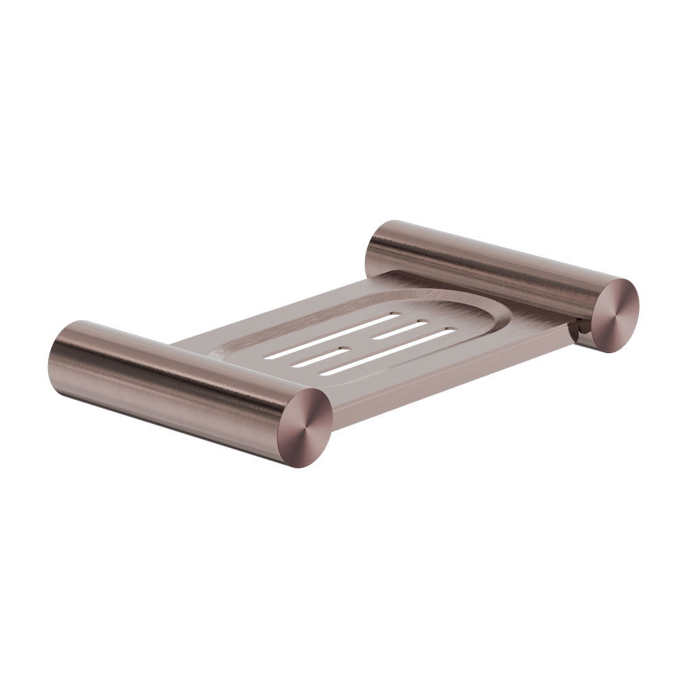 NEW MECCA SOAP DISH HOLDER BRUSHED BRONZE