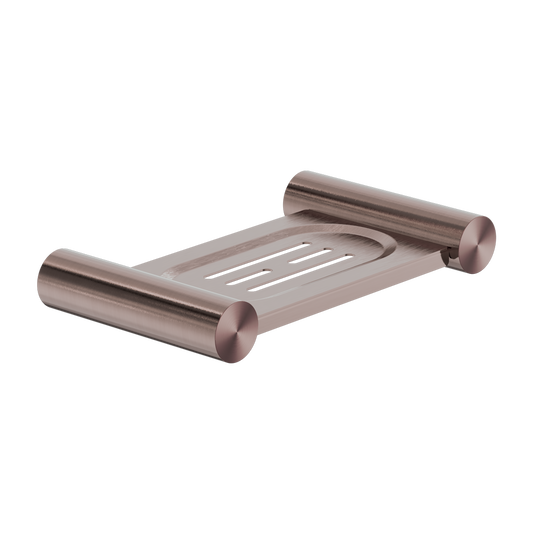 NEW MECCA SOAP DISH HOLDER BRUSHED BRONZE