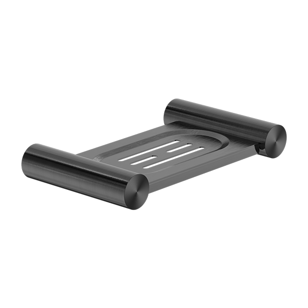 New Mecca Soap Dish Holder Gun Metal — Soap Dishes & Dispensers