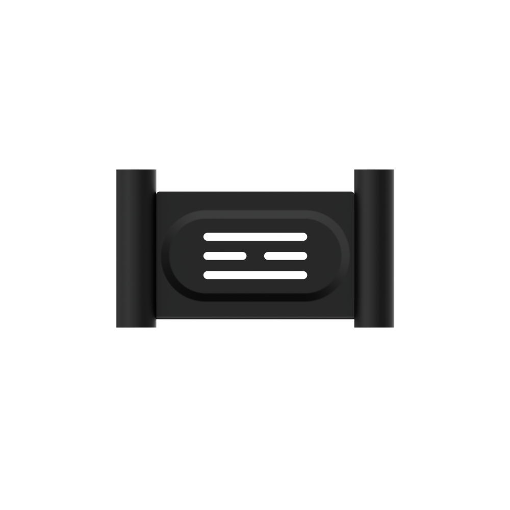 NEW MECCA SOAP DISH HOLDER MATTE BLACK