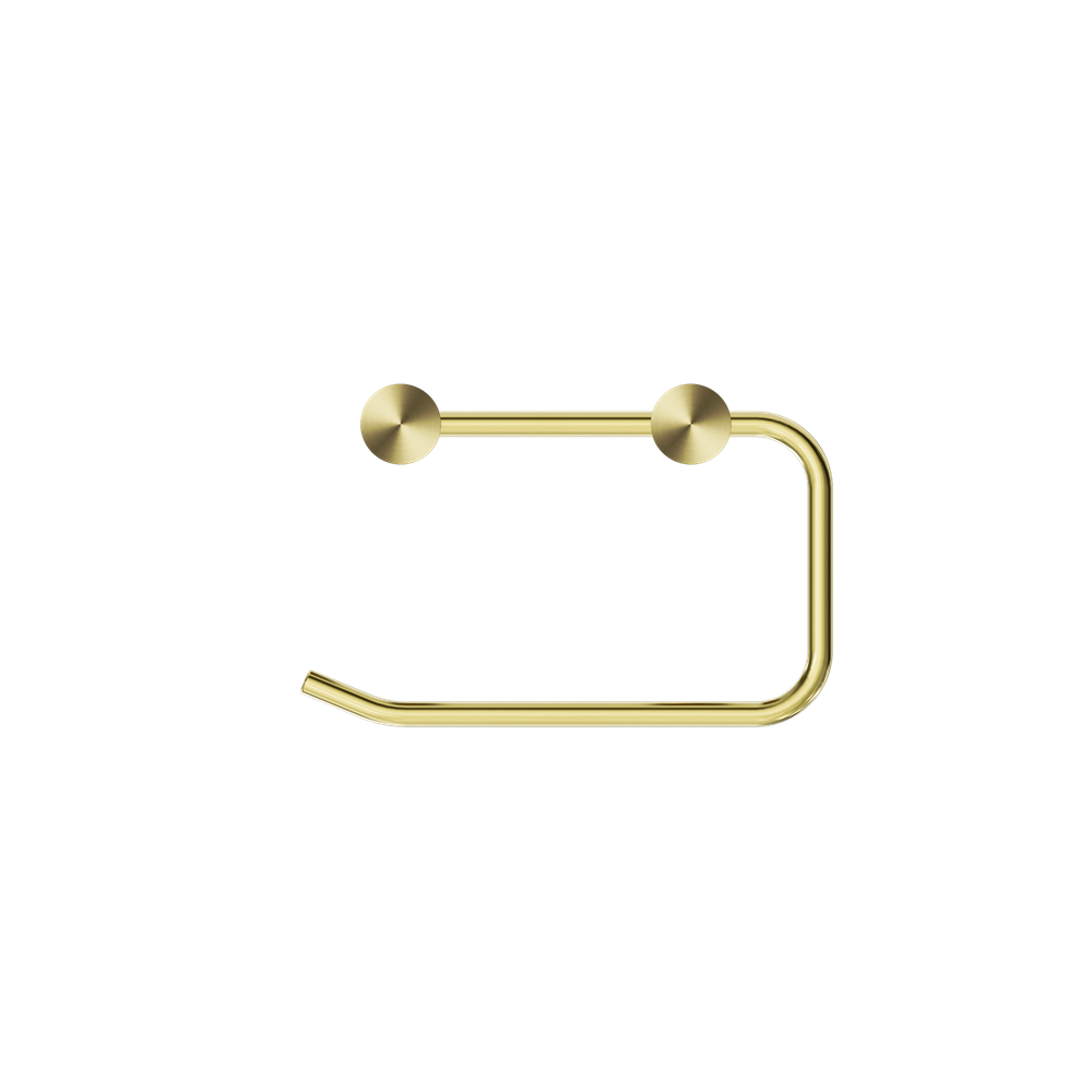 NEW MECCA TOILET ROLL HOLDER BRUSHED GOLD