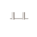 NEW MECCA TOILET ROLL HOLDER BRUSHED NICKEL