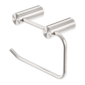 NEW MECCA TOILET ROLL HOLDER BRUSHED NICKEL