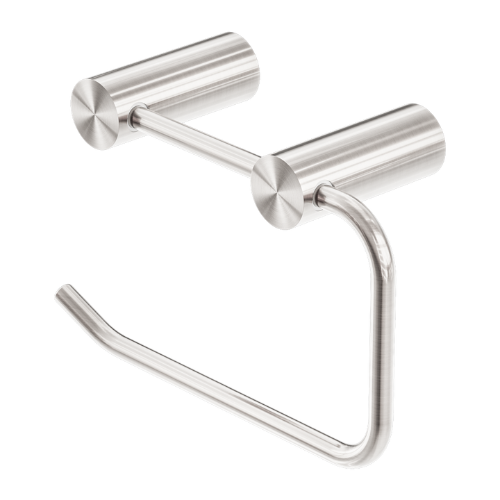 New Mecca Toilet Roll Holder Brushed Nickel — Toilet Roll & Brush Holders