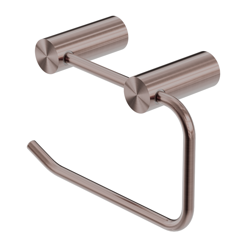 NEW MECCA TOILET ROLL HOLDER BRUSHED BRONZE