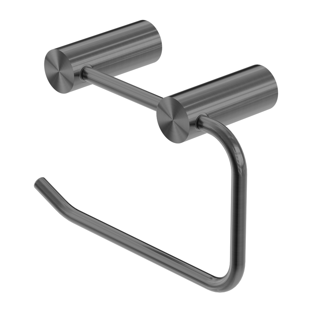 NEW MECCA TOILET ROLL HOLDER GUN METAL
