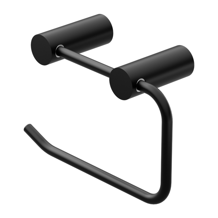 New Mecca Toilet Roll Holder Matte Black — Toilet Roll & Brush Holders
