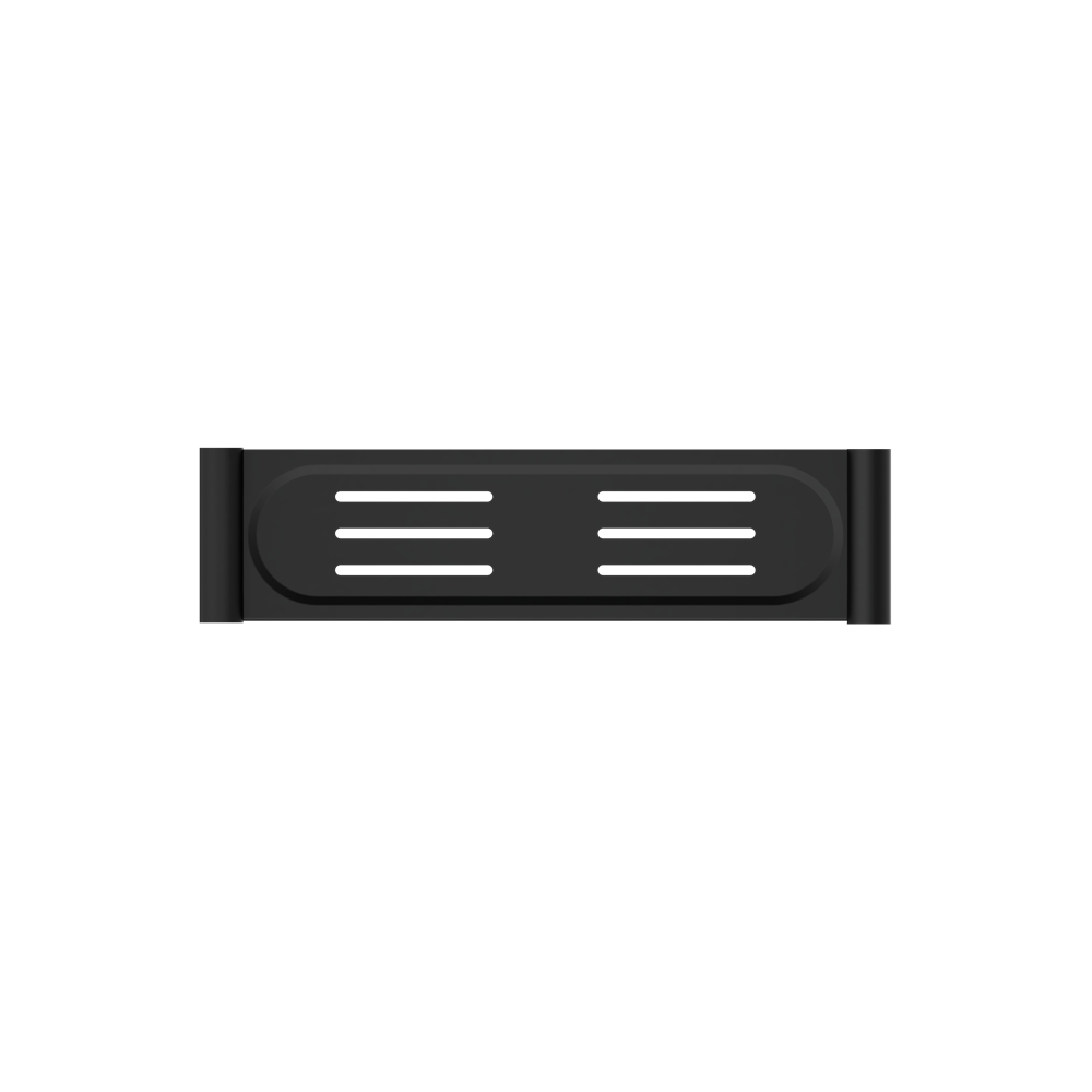 NEW MECCA METAL SHOWER SHELF MATTE BLACK