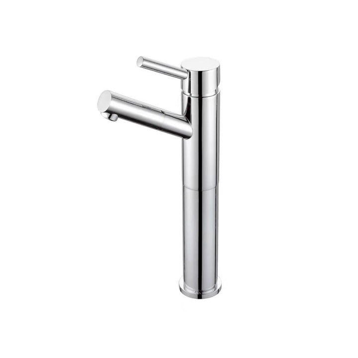 Dolce Tall Basin Mixer Angle Spout Chrome — Chrome & Stainless, Basin & Bath Spouts