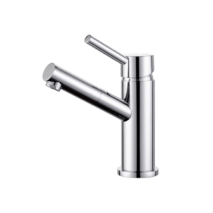 Dolce Basin Mixer Angel Spout Chrome — Chrome & Stainless, Basin & Bath Spouts