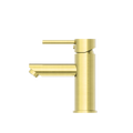 DOLCE BASIN MIXER STRAIGHT SPOUT BRUSHED GOLD