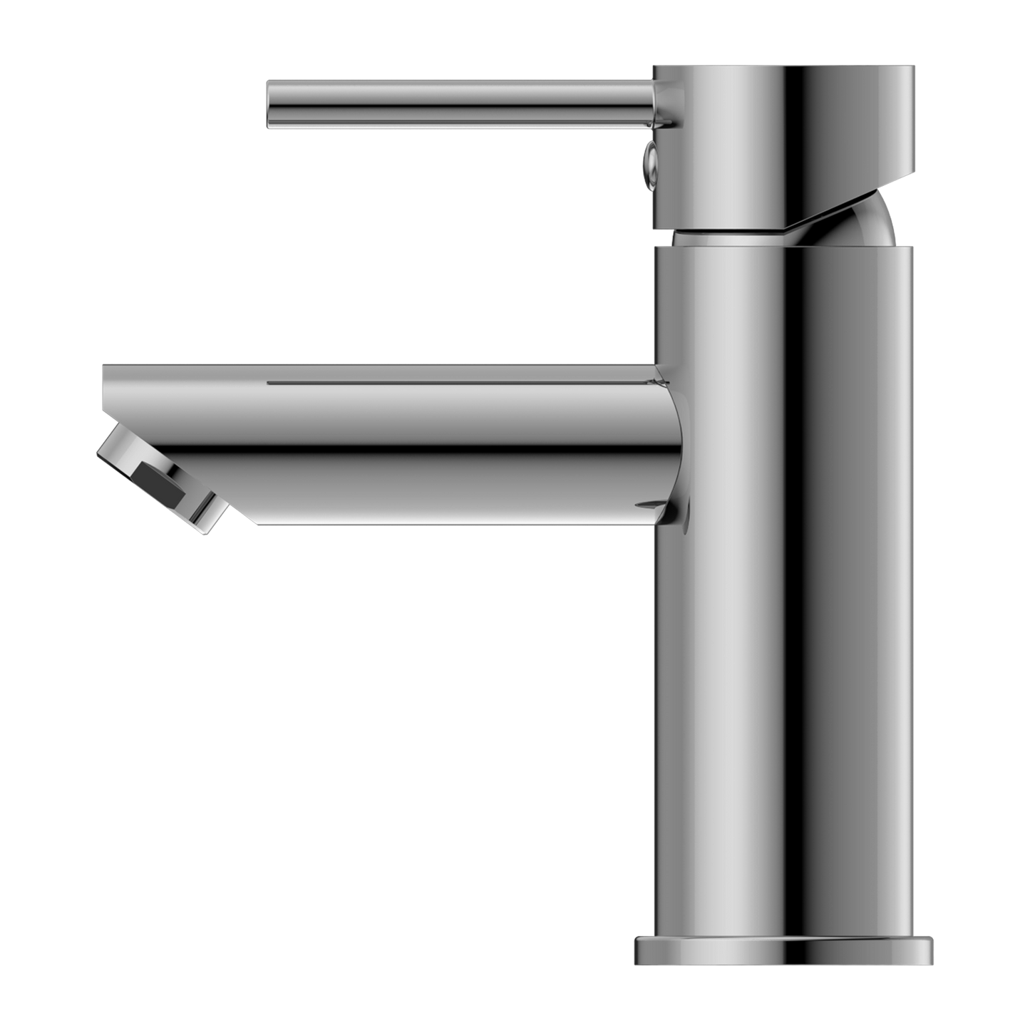 DOLCE BASIN MIXER STRAIGHT SPOUT CHROME