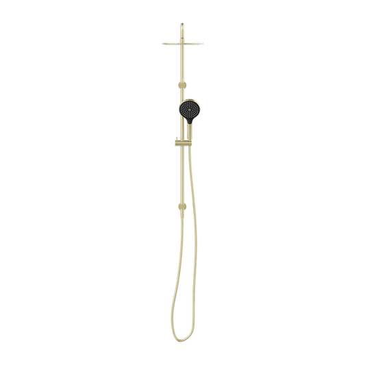 ROUND TWIN SHOWER WITH AIR SHOWER II BRUSHED GOLD