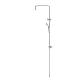 ROUND TWIN SHOWER WITH AIR SHOWER II BRUSHED NICKEL