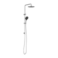 ROUND TWIN SHOWER WITH AIR SHOWER II CHROME