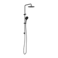 ROUND TWIN SHOWER WITH AIR SHOWER II GUN METAL