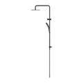 ROUND TWIN SHOWER WITH AIR SHOWER II GUN METAL