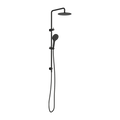 ROUND TWIN SHOWER WITH AIR SHOWER II MATTE BLACK