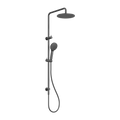 Nero Round Twin Shower Gun Metal