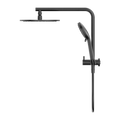 MECCA 2 IN 1 TWIN SHOWER GUN METAL