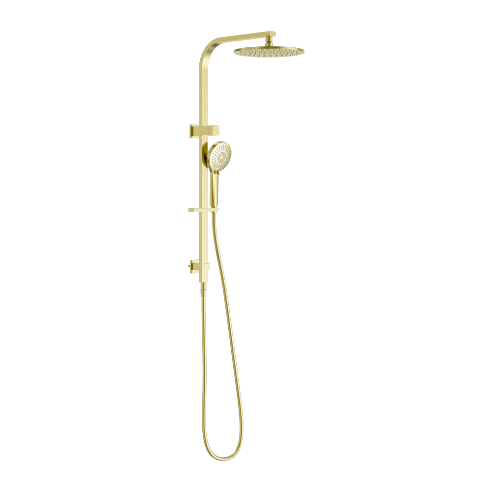 BIANCA TWIN SHOWER BRUSHED GOLD