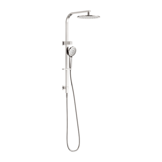 BIANCA TWIN SHOWER BRUSHED NICKEL