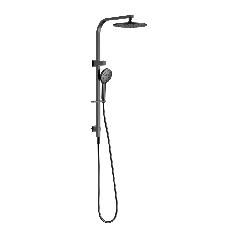 BIANCA TWIN SHOWER GUN METAL