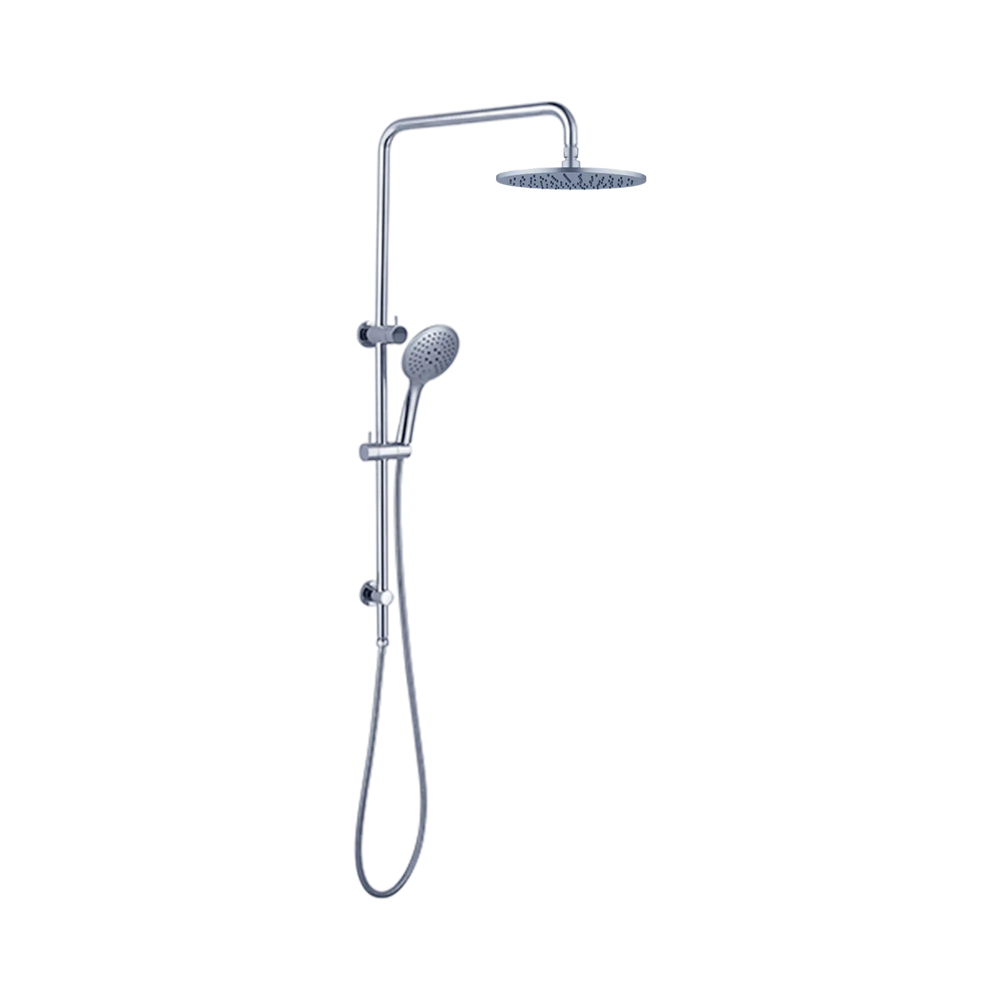ROUND TWIN SHOWER CHROME