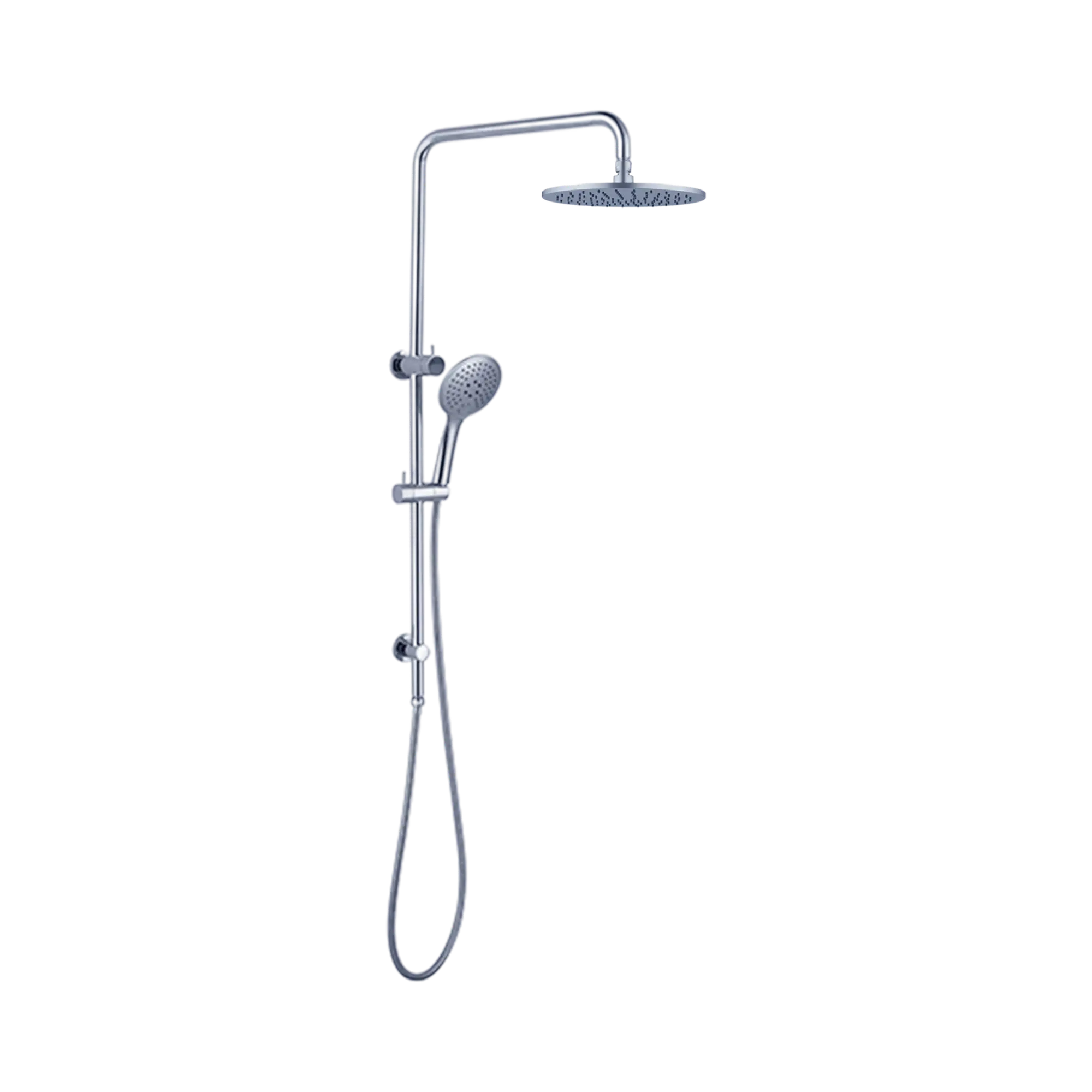 ROUND TWIN SHOWER CHROME