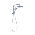MECCA 2 IN 1 TWIN SHOWER CHROME
