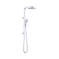 Nero Bianca Twin Shower Chrome