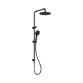 Nero Round Twin Shower Matte Black