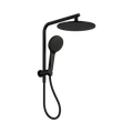 MECCA 2 IN 1 TWIN SHOWER MATTE BLACK