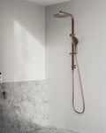 BIANCA TWIN SHOWER BRUSHED BRONZE