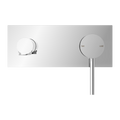 DOLCE WALL BASIN/BATH MIXER STRAIGHT SPOUT CHROME